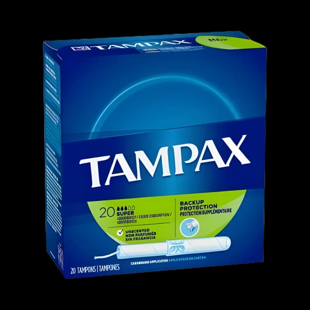 Tampax Pearl Smooth Super Absorbency Tampons