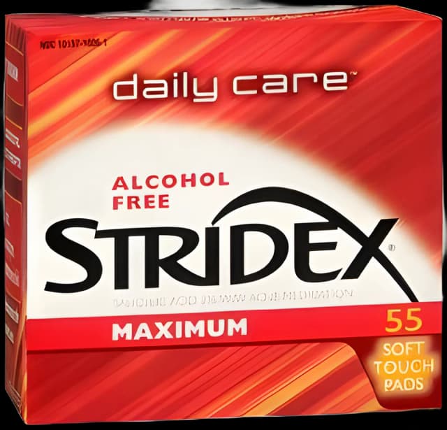 Acne Treatment Stridex® Maximum 55 per Box Pad