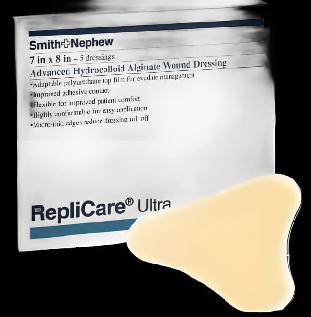 Thin Hydrocolloid Dressing Replicare Ultra 7 X 8 Inch Sacral