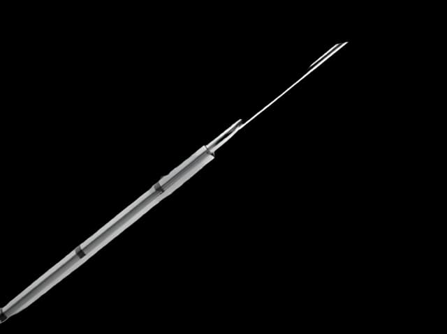 Soft Tissue Biopsy Needle Quick-Core® 20 Gauge 9 cm Length Sharp Beveled Etched Tip
