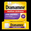 Nausea Relief Dramamine® Motion Sickness All Day Less Drowsy 25 mg Strength Tablet 8 Per Box