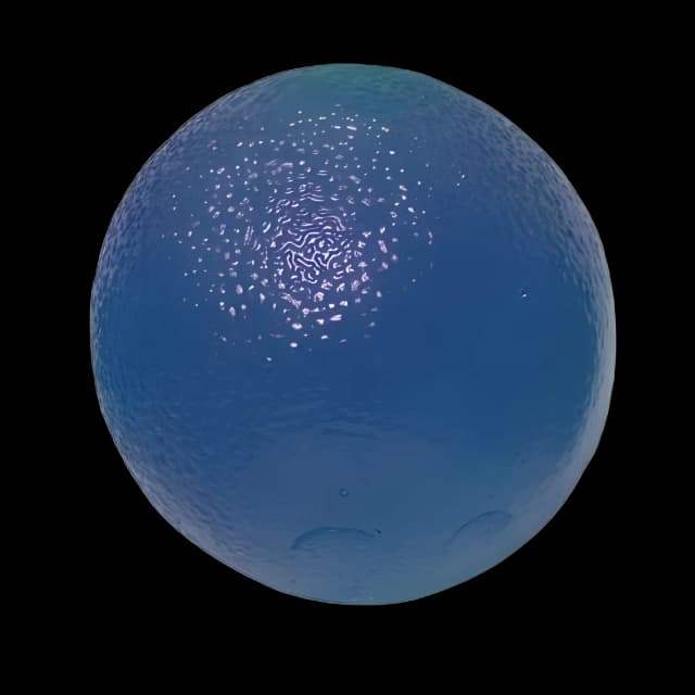 Squeeze Ball CanDo® Blue Standard Size Heavy Resistance