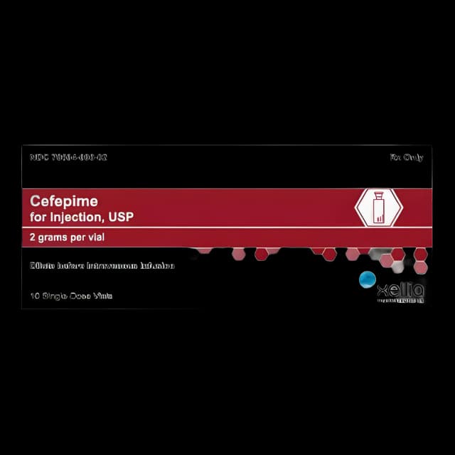 Cefepime HCl 2 Gram Injection Single-Dose Vial 20 mL - 70594009002