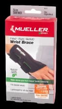 Mueller® Green Carpal Tunnel Wrist Brace S/M - Right Hand