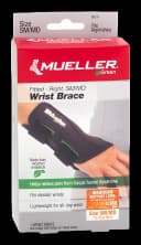 Mueller® Green Carpal Tunnel Wrist Brace S/M - Right Hand