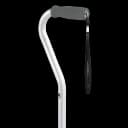 Offset Cane Carex® Aluminum 29 to 38 Inch Height Silver - FGA785C0 0000