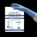 Exam Glove NitriDerm® EC Medium Sterile Pair Nitrile Extended Cuff Length Smooth Blue Chemo Tested