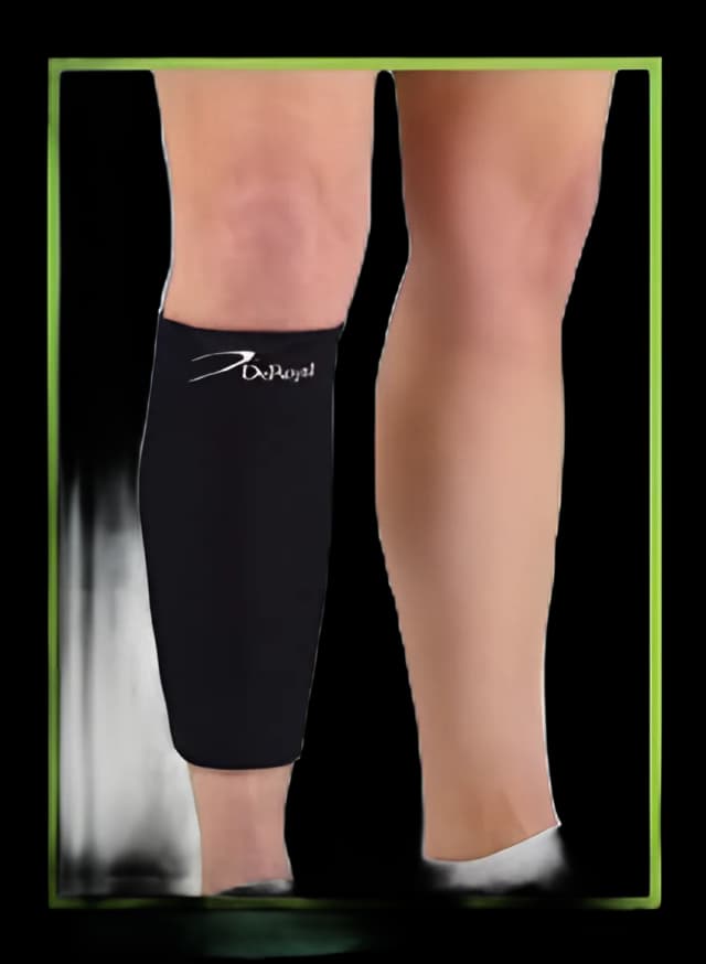Calf Sleeve DeRoyal® Medium Pull-on 14 to 15 Inch Circumference Left or Right Leg