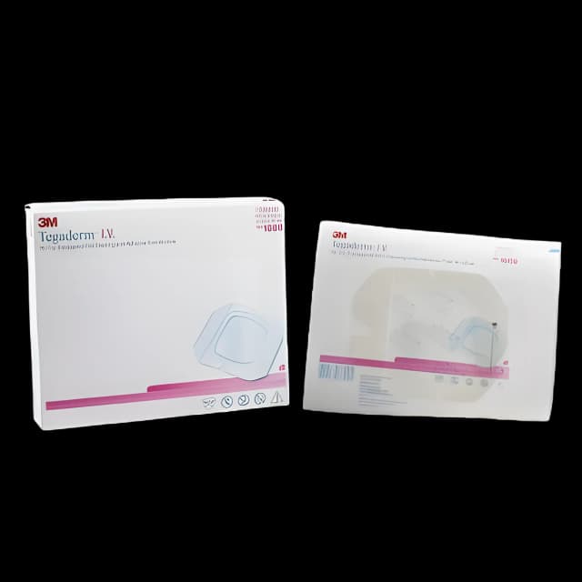 I.V. Dressing 3M™ Tegaderm™ Film 4-3/4 X 4-3/4 Inch Sterile