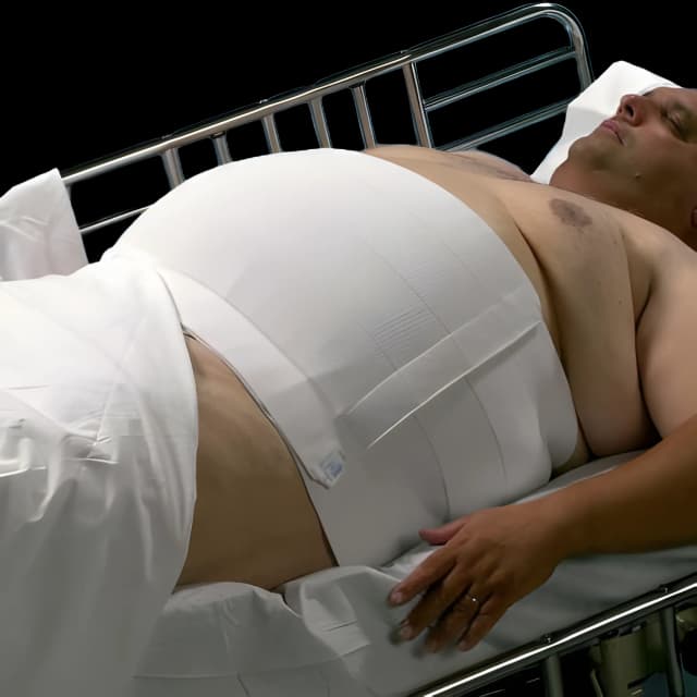 Abdominal Binder Dale® Hook and Loop Closure 72 to 94 Inch Waist Circumference 15 Inch Height Adult