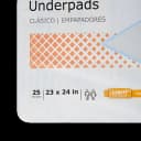 Disposable Underpad McKesson Classic Plus 23 X 24 Inch Fluff / Polymer Light Absorbency