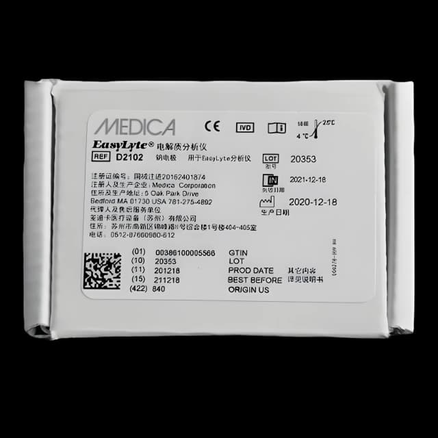 Ion-Selective Electrode (ISE) MEDICA® EasyLyte Sodium Electrode For MEDICA® EasyLyte Chemistry Analyzer