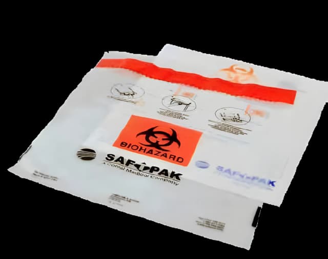 Dry Ice Transport Pouch Saf-T-Pack® Inner 8-1/2 X 10-1/2 Inch, Outer 7-1/2 X 9-1/2 Inch