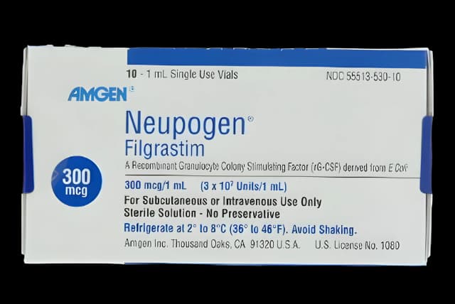 Neupogen® Filgrastim, Preservative Free 300 mcg / mL Injection Single-Dose Vial 1 mL