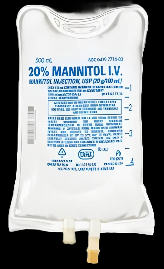 Mannitol 20% IV Solution Flexible Bag 500 mL - 771503