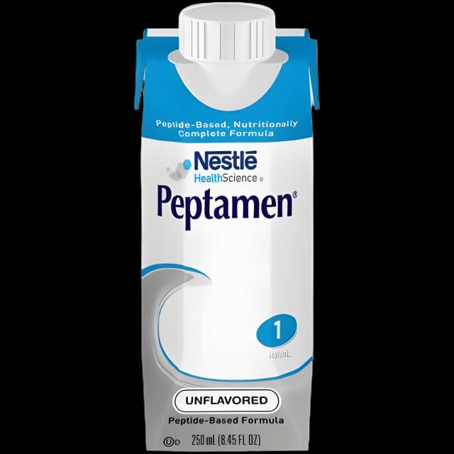 Tube Feeding Formula Peptamen® Unflavored Liquid 250 mL Carton