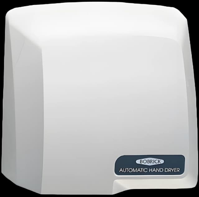 Hand Dryer Bobrick CompacDryer™ Gray ABS Plastic Touch Free Surface Mount