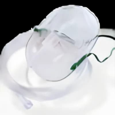 Oxygen Mask MedSource Elongated Style Infant Medium Adjustable Head Strap - MS-26043-U