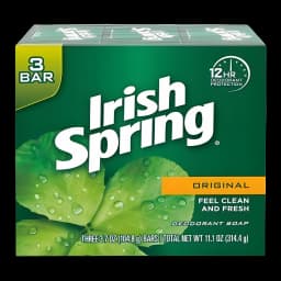 Irish Spring® Original Scent Bar Soap 3.75 oz - Deodorant & Skin Health