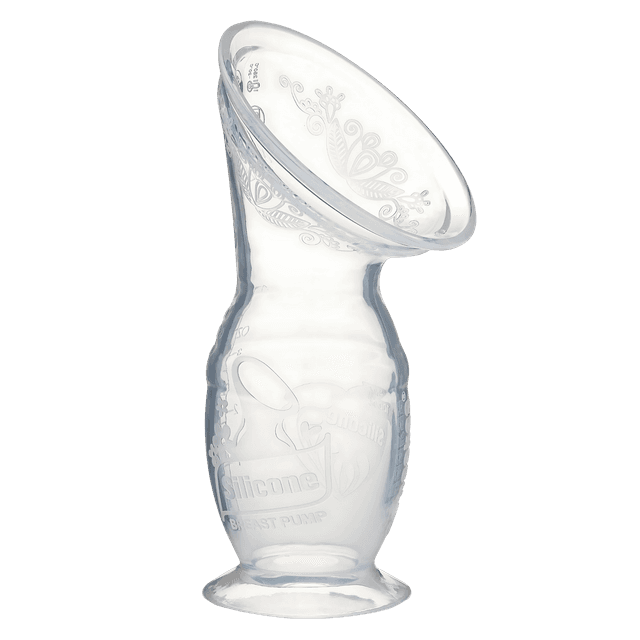 Generation 2 Silicone Breast Pump with Suction Base  4 oz