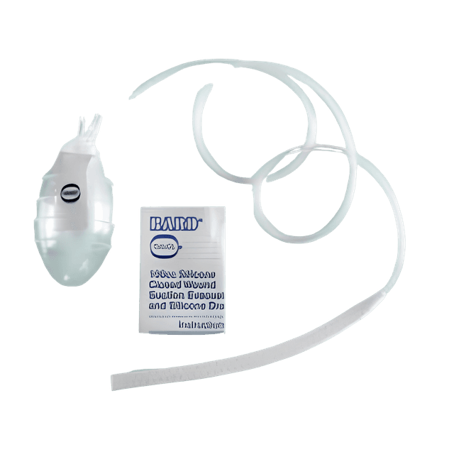 100Cc Silicone Closed Wound Suction Evacuator Kit, 10mmx20cm