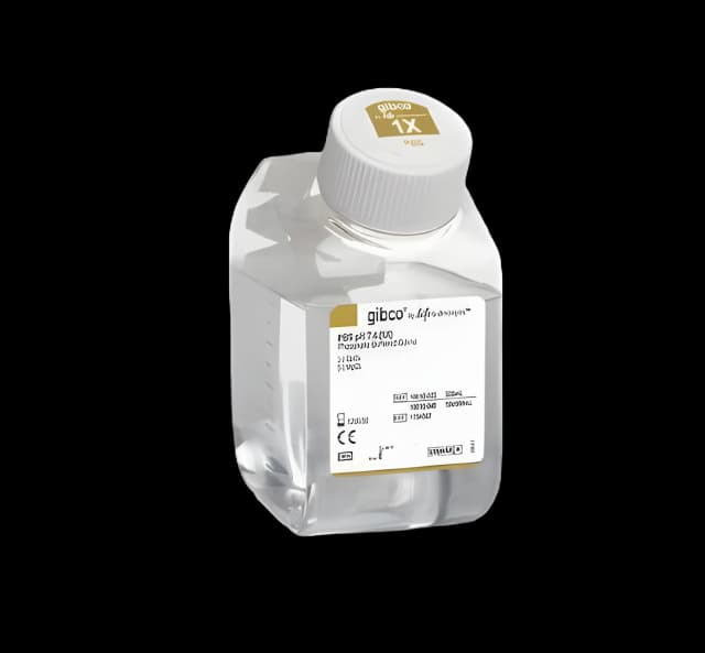 Histology Reagent Gibco® Phosphate Buffered Saline (PBS) 1X / pH 7.4 500 mL