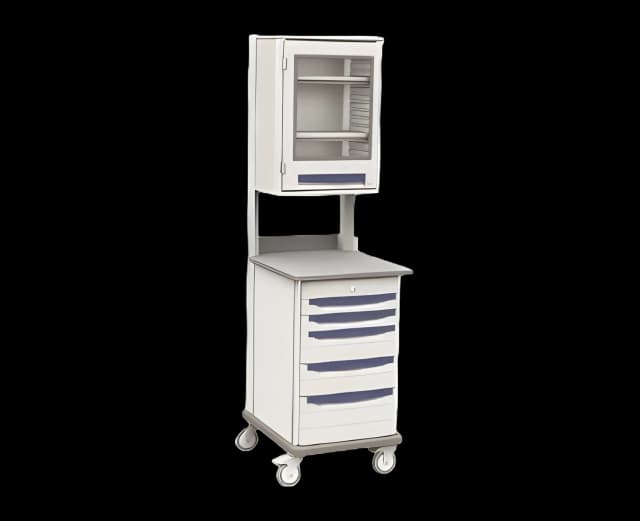 Metro® Mobile Medical WorkCenter - 2 Drawers & Shelves