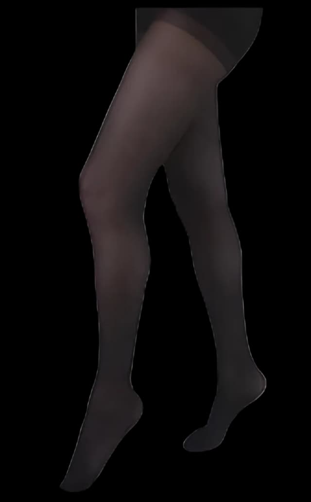 Compression Stocking Health Support® Thigh High Size D / Regular Beige Open Toe - 0311412