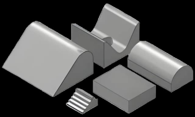 Patient Positioner Kit Kit C 7-1/2 W X 10 D X 3 H Inch Foam Freestanding