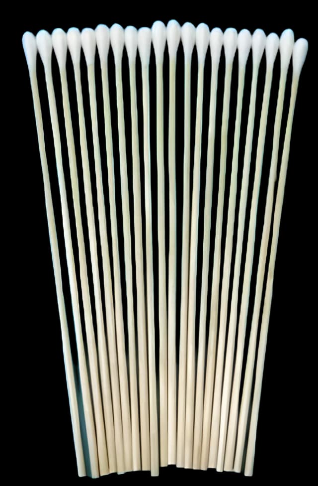 Swabstick Bioseal® Cotton Tip Wood Shaft 6 Inch Sterile 20 per Pack