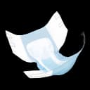 Unisex Adult Incontinence Brief Simplicity™ Large Disposable Moderate Absorbency - 65034R