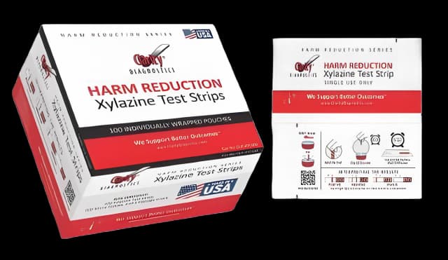 Drug Identification Test Kit Clarity® Harm Reduction Xylazine 100 Tests Non-Regulated