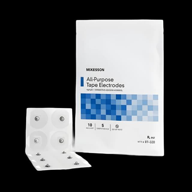 McKesson ECG Tape Electrodes - 50 Pack
