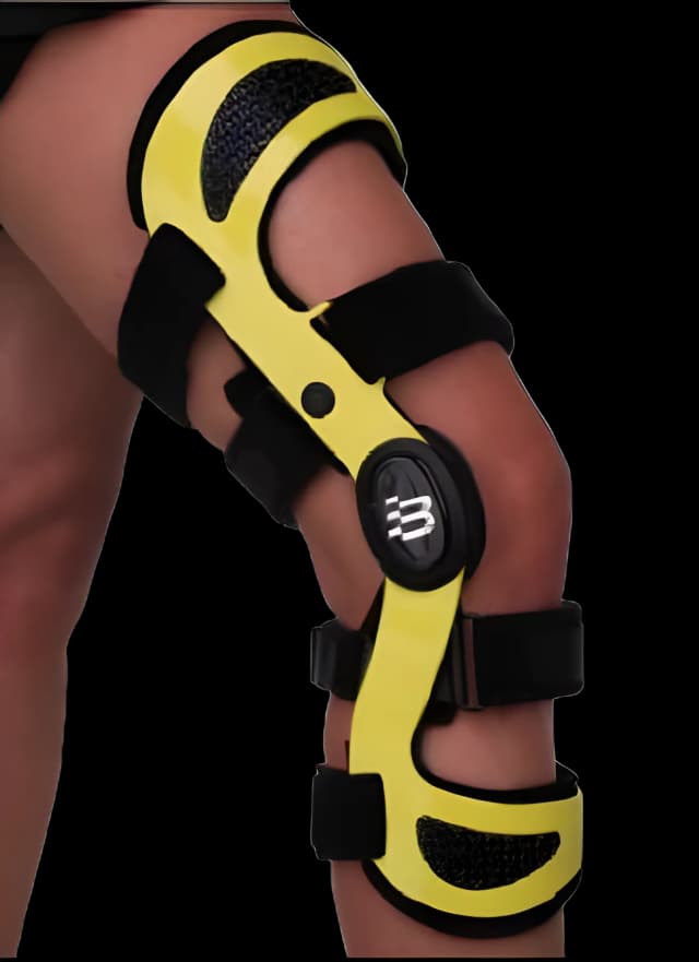 Calf Strap Kit Breg® Black, Medium