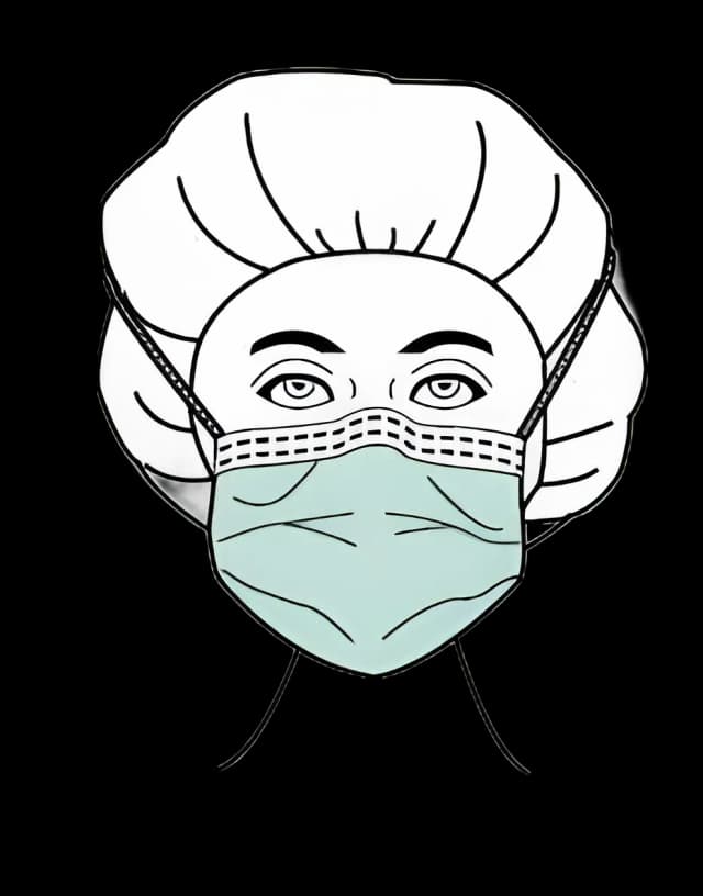 Surgical Mask Sensitive Skin Plus Pleated Tie Closure One Size Fits Most White NonSterile Not Rated Adult