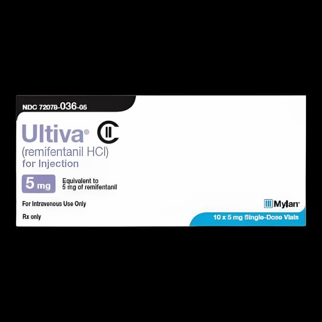 ULTIVA, PWD 5MG 10ML (10/CT) CII D/S