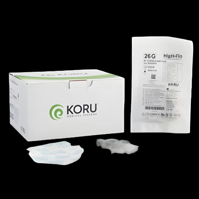 Sub-Q Infusion Set HIgH-Flo™4 4 X 26 Gauge 12 mm 20 Inch Tubing Without Port