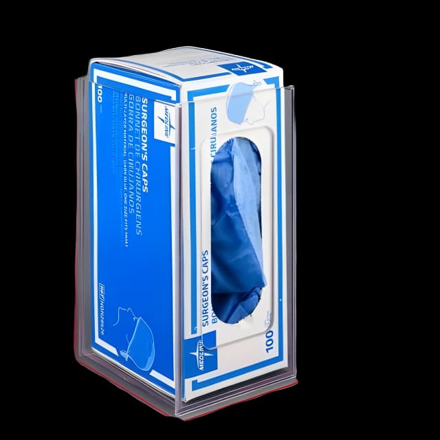 Poltex Surgeon Cap Holder Wall Mount - Clear Acrylic