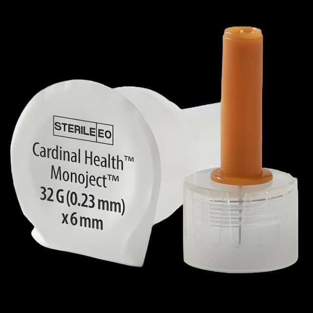 Standard Insulin Pen Needle Monoject™ 32 Gauge 6 mm Length NonSafety
