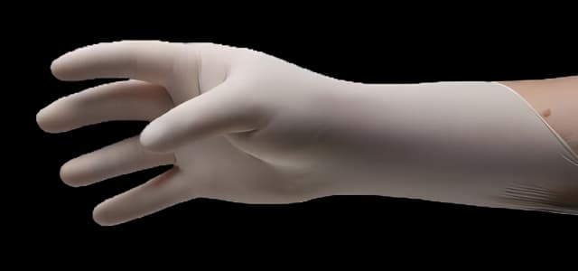 Exam Glove Pulse® 151 Series X-Small NonSterile Latex Standard Cuff Length Fully Textured White Not Rated