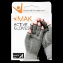 Compression Glove IMAK® Compression Active Open Finger Medium Wrist Length Hand Specific Pair Cotton