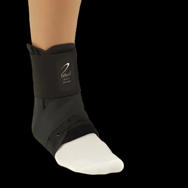 DeRoyal Large Nylon Lace-Up Ankle Brace - Foot Support