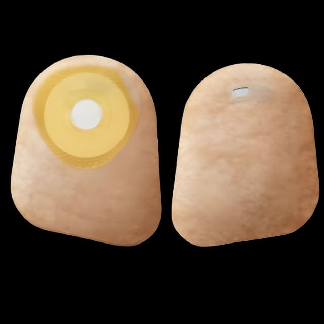 Ostomy Pouch Premier™ One-Piece System 7 Inch Length Flat, Pre-Cut Closed End - 82125