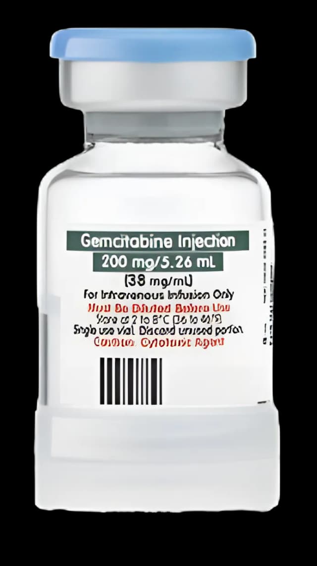 Gemcitabine HCl, Preservative Free 200 mg / 5.26 mL Injection Single-Use Vial 5.26 mL