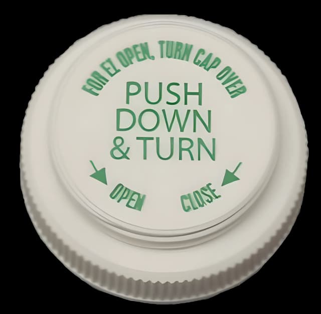 Reversible Medication Vial Cap PRX For 13 and 16 Dram Vials