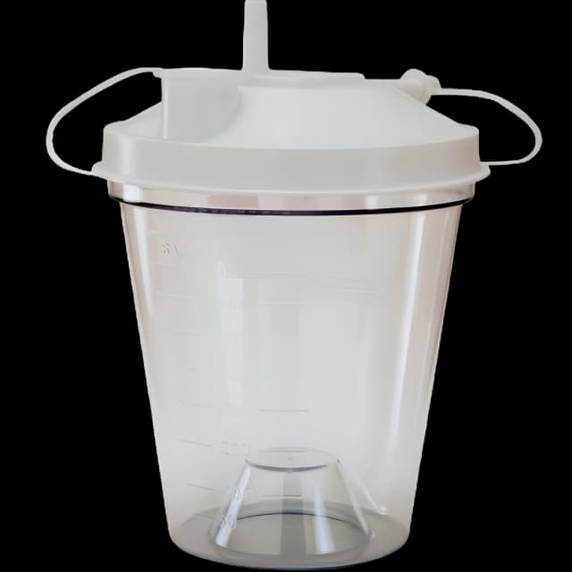 Suction Canister Drive Medical 800 mL Float Valve Shut-Off Lid - 610-12B