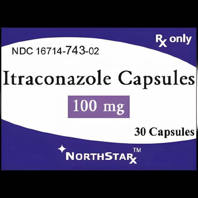 Itraconazole 100 mg Capsules - NorthStar Rx Antifungal