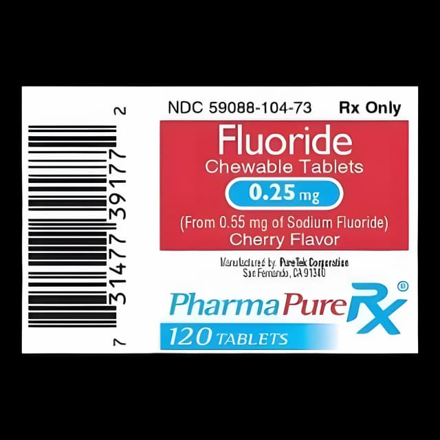 Sodium Fluoride Chewable Tablets - Dental Health Support