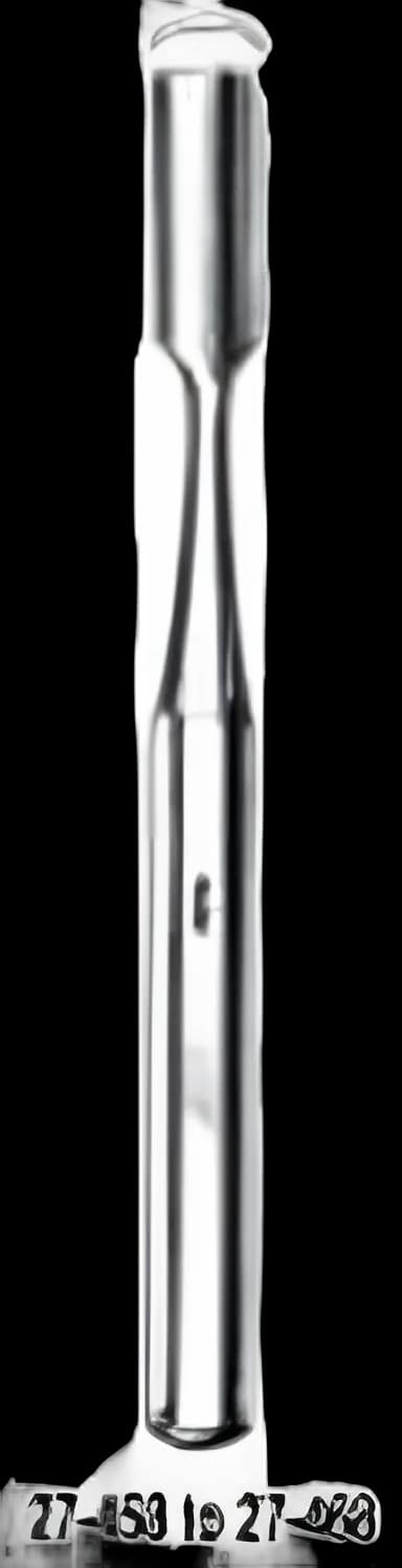 Instrument Gouge Hibbs 9-3/4 Inch L X 1/4 Inch W Straight