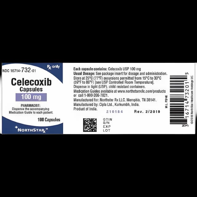 Celecoxib 100mg Capsules - NorthStar Rx Anti-inflammatory